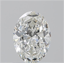 Diamante Natural 1.01 quilates, Ovalado , Color H, claridad VS2 y certificado GIA
