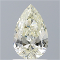 Diamante Natural 1.00 quilates, De pera , Color K, claridad IF y certificado IGI
