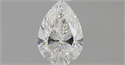 Natural Diamond 0.50 Carats, Pear with  Cut, G Color, VVS2 Clarity and Certified by GIA