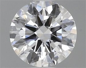 Foto Diamante Natural 0.48 quilates, Redondo , Color D, claridad FL y certificado GIA de