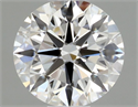 Diamante Natural 0.41 quilates, Redondo , Color F, claridad VS1 y certificado GIA