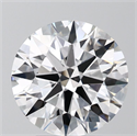 Lab Grown Diamond 3.50 Carats, Round with Ideal Cut, E Color, VS1 Clarity and Certified by IGI