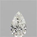 Natural Diamond 0.51 Carats, Pear with  Cut, H Color, VVS2 Clarity and Certified by GIA