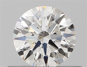 Picture of Natural Diamond 0.43 Carats, Round with Excellent Cut, I Color, VVS1 Clarity and Certified by GIA