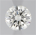 Natural Diamond 0.75 Carats, Round with Excellent Cut, L Color, VS2 Clarity and Certified by GIA