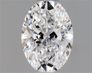 Picture of Natural Diamond 0.51 Carats, Oval with  Cut, D Color, SI2 Clarity and Certified by GIA