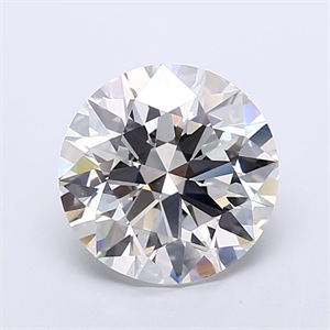 Picture of Lab Grown Diamond 7.33 Carats, Round with Ideal Cut, G Color, VS1 Clarity and Certified by IGI