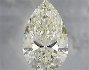 Picture of Natural Diamond 2.71 Carats, Pear with  Cut, J Color, VS2 Clarity and Certified by IGI