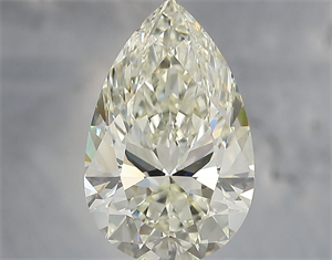 Picture of Natural Diamond 2.71 Carats, Pear with  Cut, J Color, VS2 Clarity and Certified by IGI
