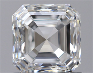 Foto Diamante Natural 0.93 quilates, Asscher , Color F, claridad VVS2 y certificado GIA de