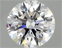 Natural Diamond 1.34 Carats, Round with Excellent Cut, D Color, VVS1 Clarity and Certified by GIA