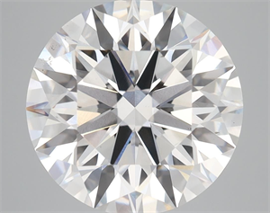 Picture of Lab Grown Diamond 6.71 Carats, Round with Ideal Cut, G Color, VS2 Clarity and Certified by IGI
