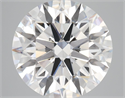 Lab Grown Diamond 6.71 Carats, Round with Ideal Cut, G Color, VS2 Clarity and Certified by IGI