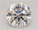 Lab Grown Diamond 3.04 Carats, Round with Ideal Cut, E Color, VVS2 Clarity and Certified by IGI