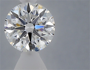 Picture of Lab Grown Diamond 1.06 Carats, Round with Ideal Cut, E Color, VVS2 Clarity and Certified by IGI