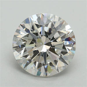 Picture of Lab Grown Diamond 5.02 Carats, Round with Excellent Cut, G Color, VS2 Clarity and Certified by IGI