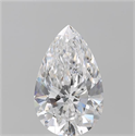 Natural Diamond 3.01 Carats, Pear with  Cut, D Color, SI1 Clarity and Certified by GIA