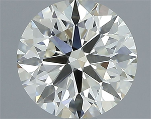 Picture of Natural Diamond 1.20 Carats, Round with Excellent Cut, K Color, VVS2 Clarity and Certified by IGI