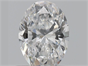 Diamante Natural 0.55 quilates, Ovalado , Color E, claridad SI2 y certificado GIA
