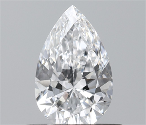 Foto Diamante Natural 0.44 quilates, De pera , Color D, claridad VVS1 y certificado GIA de