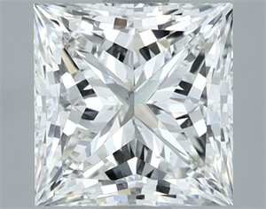 Foto Diamante Natural 2.01 quilates, Princesa , Color G, claridad SI1 y certificado IGI de