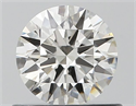 Diamante Natural 0.58 quilates, Redondo , Color I, claridad SI1 y certificado GIA