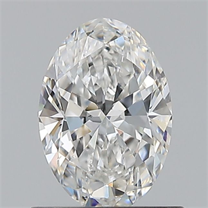 Picture of Natural Diamond 0.71 Carats, Oval with  Cut, F Color, VS2 Clarity and Certified by GIA