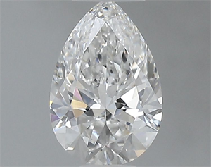 Foto Diamante Natural 0.53 quilates, De pera , Color E, claridad VS1 y certificado GIA de