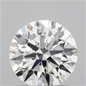 Del inventario de diamantes de laboratorio, 1.03 quilates, Redondo , Color E, claridad VVS2 y certificado IGI