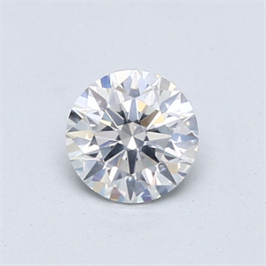 Picture of Natural Diamond 0.61 Carats, Round with Excellent Cut, F Color, SI2 Clarity and Certified by GIA