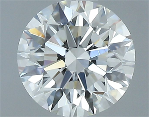 Picture of Natural Diamond 0.70 Carats, Round with Excellent Cut, H Color, VVS1 Clarity and Certified by GIA