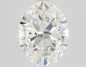 Foto Diamante Natural 2.53 quilates, Ovalado , Color F, claridad VVS1 y certificado GIA de