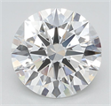 Lab Grown Diamond 1.53 Carats, Round with Ideal Cut, D Color, VVS2 Clarity and Certified by IGI