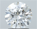 Diamante Natural 1.30 quilates, Redondo , Color G, claridad VVS1 y certificado GIA