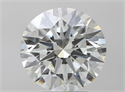 Diamante Natural 3.12 quilates, Redondo , Color M, claridad IF y certificado GIA
