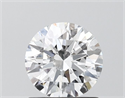 Lab Grown Diamond 1.01 Carats, Round with Excellent Cut, D Color, VVS2 Clarity and Certified by IGI