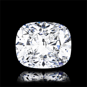 Foto Diamante Natural 3.05 quilates, Del cojín , Color D, claridad FL y certificado GIA de