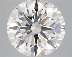 Picture of Lab Grown Diamond 4.03 Carats, Round with Ideal Cut, F Color, VS1 Clarity and Certified by IGI