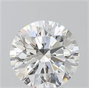 Natural Diamond 2.06 Carats, Round with Excellent Cut, F Color, VVS1 Clarity and Certified by GIA
