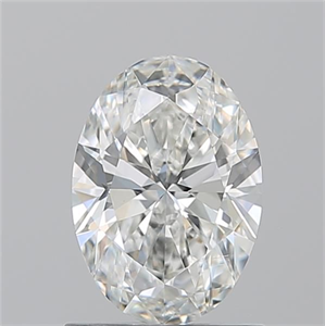 Picture of Natural Diamond 1.01 Carats, Oval with  Cut, G Color, VS2 Clarity and Certified by GIA