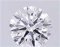 Lab Grown Diamond 1.10 Carats, Round with Ideal Cut, D Color, VS1 Clarity and Certified by IGI