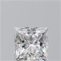 Diamante Natural 1.02 quilates, Princesa , Color F, claridad SI1 y certificado GIA