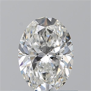 Picture of Natural Diamond 0.70 Carats, Oval with  Cut, F Color, VS2 Clarity and Certified by GIA