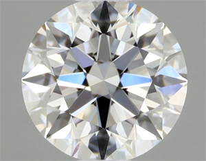 Foto Diamante Natural 0.41 quilates, Redondo , Color F, claridad VVS1 y certificado GIA de