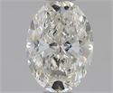 Diamante Natural 1.01 quilates, Ovalado , Color H, claridad VS2 y certificado GIA