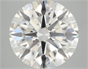 Lab Grown Diamond 7.13 Carats, Round with Ideal Cut, G Color, VS1 Clarity and Certified by IGI