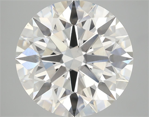 Picture of Lab Grown Diamond 7.13 Carats, Round with Ideal Cut, G Color, VS1 Clarity and Certified by IGI