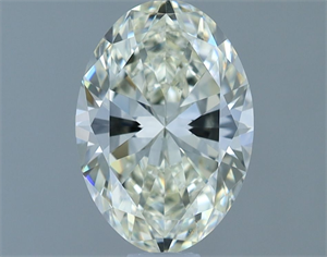 Picture of Natural Diamond 1.01 Carats, Oval with  Cut, K Color, VS1 Clarity and Certified by IGI