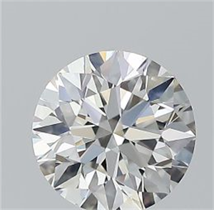 Foto Diamante Natural 0.61 quilates, Redondo , Color F, claridad VS2 y certificado GIA de