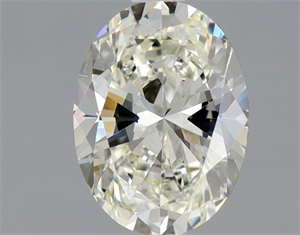 Picture of Natural Diamond 1.00 Carats, Oval with  Cut, K Color, VVS1 Clarity and Certified by GIA
